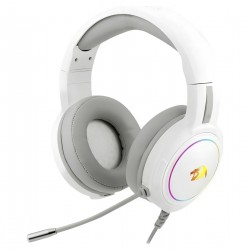 Redragon H270 Mento Over Ear Gaming Headset με σύνδεση USB / 3.5mm Λευκό
