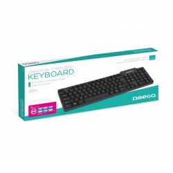 Omega ενσύρματο πληκτρολόγιο στα ελληνικά με σύνδεση USB OK05TGR