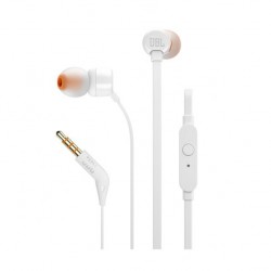 JBL T110 In-ear Handsfree με Βύσμα 3.5mm Λευκό