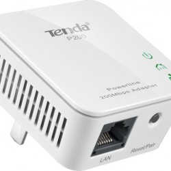 Tenda P200 Powerline Διπλού Kit για Ενσύρματη Σύνδεση και Θύρα Ethernet