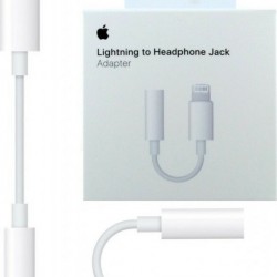 Apple Μετατροπέας Lightning male σε 3.5mm female Λευκό (MMX62AM/A)