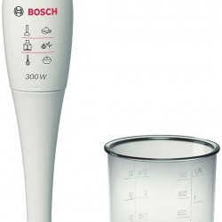 Bosch Ραβδομπλέντερ με Πλαστική Ράβδο 300W Λευκό
