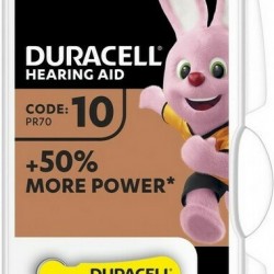 Duracell Μπαταρίες Ακουστικών Βαρηκοΐας 10 1.45V 6τμχ