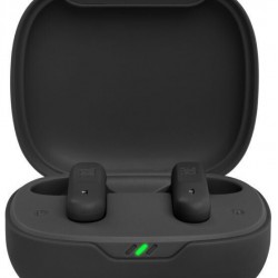 JBL Wave Flex Earbud Bluetooth Handsfree Ακουστικά με Θήκη Φόρτισης Μαύρα