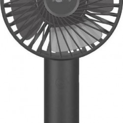 Goobay Ανεμιστηράκι Χειρός USB Επαναφορτιζόμενο 2000mAh Μαύρο