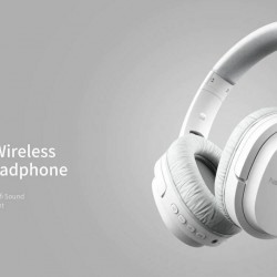 Havit I62 Ασύρματα/Ενσύρματα Over Ear Ακουστικά με 8 ώρες Λειτουργίας Λευκά