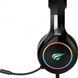 Havit H2232d Over Ear Gaming Headset με σύνδεση 3.5mm / USB