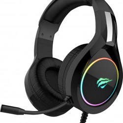 Havit H2232d Over Ear Gaming Headset με σύνδεση 3.5mm / USB