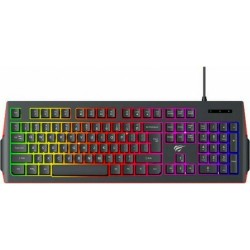 Havit KB866L Gaming Πληκτρολόγιο με Φωτιζόμενα πλήκτρα (Αγγλικό US)