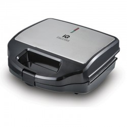 IQ ST-652 Inox Τοστιέρα για 2 Τοστ 1000W