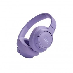 JBL Tune 720BT Ασύρματα / Ενσύρματα Over Ear Ακουστικά με 76 ώρες Λειτουργίας Μωβ JBLT720BTPUR
