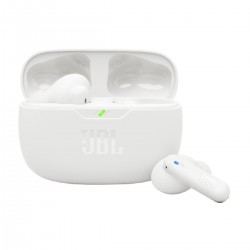 JBL Wave Beam 2 In-ear Bluetooth Handsfree Ακουστικά με Αντοχή στον Ιδρώτα και Θήκη Φόρτισης Λευκά