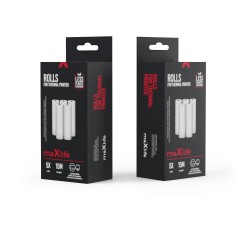 Maxlife Roller Set (5900495209221) | Σετ ρολών για θερμικό εκτυπωτή 3 μέτρων, 5 τμχ