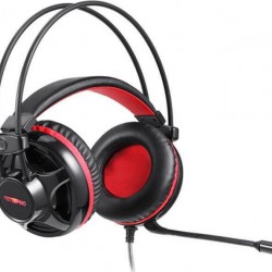 Motospeed H11 Over Ear Gaming Headset με σύνδεση 3.5mm Κόκκινο
