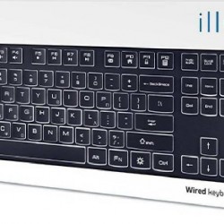 NOD Illuminati Gaming Πληκτρολόγιο με διακόπτες και Φωτιζόμενα πλήκτρα (Ελληνικό)