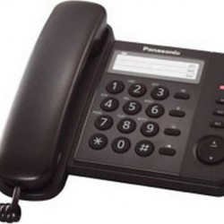 Panasonic KX-TS520EX2 Ενσύρματο Τηλέφωνο Γραφείου Μαύρο