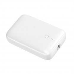 Platinet PMPB10DL104W Power Bank 10000mAh 20W με Θύρα USB-A και Θύρα USB-C Power Delivery Λευκό