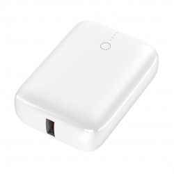 Platinet PMPB10DL104W Power Bank 10000mAh 20W με Θύρα USB-A και Θύρα USB-C Power Delivery Λευκό