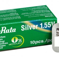 MURATA μπαταρία Silver Oxide για ρολόγια SR1130, 1.55V, No389/390, 10τμχ