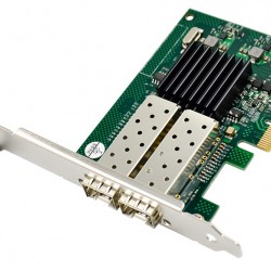 POWERTECH κάρτα επέκτασης PCIe σε Dual SFP ST722, 1000Mbps, JL82576EB