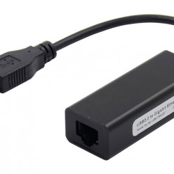 Αντάπτορας δικτύου ST735, USB, 1000Mbps Ethernet, μαύρος