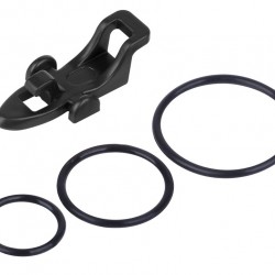 POWERTECH βάση για αγκίστρι ψαρέματος FISH-0016, 3 δαχτυλίδια, μαύρο