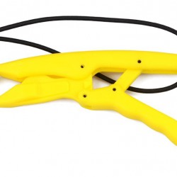 Fish gripper χεριού FISH-0023, ABS, κίτρινο