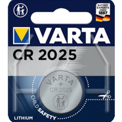 VARTA μπαταρία λιθίου CR2025, 3V, 1τμχ