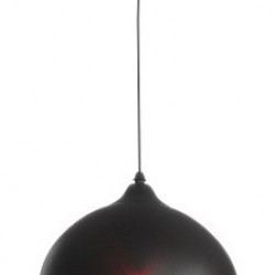 POWERTECH φωτιστικό οροφής HLL-0028, E27, 20x20cm, γυάλινο, μαύρο