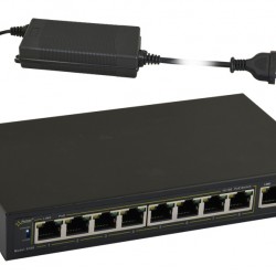 PULSAR PoE Ethernet Switch S108-90W, 10x ports 10/100Mb/s