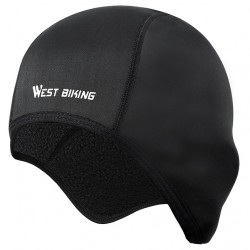 WEST BIKING ποδηλατικός σκούφος BIKE-0037, μαύρος