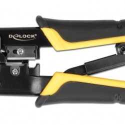 DELOCK εργαλείο πτύχωσης με απογυμνωτή καλωδίων RJ45/12/11 90520, 8+6P