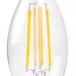 OPTONICA LED λάμπα Candle C35T Filament 1481, 4W, 4500K, E14, 400lm