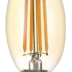OPTONICA LED λάμπα Candle C35 Filament 1490, 4W, 2500K, E14, 400lm