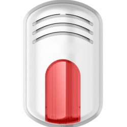Ενσύρματη σειρήνα εσωτερικού χώρου HX-SL106, κόκκινη