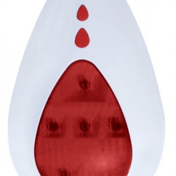 Ασύρματη σειρήνα εσωτερικού χώρου MD-313R, κόκκινη