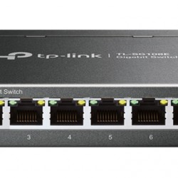 TP-LINK Easy Smart Switch TL-SG108E, 8-port 10/100/1000Mbps, Ver 6.0
