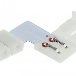 OPTONICA γωνιακό connector 6620, για LED καλωδιοταινία 5050