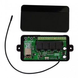 Ασύρματος δέκτης τηλεχειρισμού 4 καναλιών YET404WFR, 433MHz, WiFi