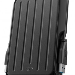 SILICON POWER εξωτερικός HDD Armor A66, 1TB, USB 3.2, μαύρος