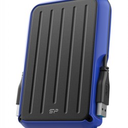 SILICON POWER εξωτερικός HDD Armor A66, 4TB, USB 3.2, μπλε