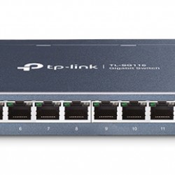 TP-LINK desktop switch TL-SG116, 16-Port, 10/100/1000Mbps, Ver. 1.0