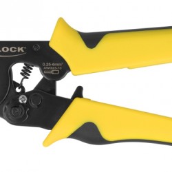 DELOCK πρέσα ακροδεκτών 90561, αυτορυθμιζόμενη, εξάγωνο, 10-23 AWG