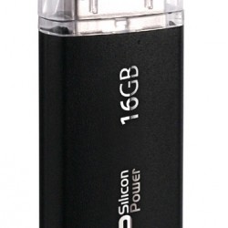 SILICON POWER USB Flash Drive Ultima II-I, 16GB, USB 2.0, μαύρο