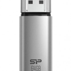 SILICON POWER USB Flash Drive Marvel M02, 64GB, USB 3.2, γκρι