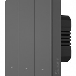SONOFF smart διακόπτης M5-3C-86, τριπλός, WiFi, γκρι