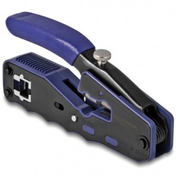 DELOCK πρέσα ακροδεκτών 90577 για καλώδια δικτύου RJ45/8P, με 2 λεπίδες