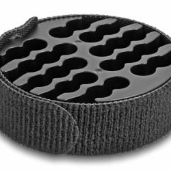 DELOCK οργανωτής καλωδίων 66057 με δεματικό τύπου velcro, 24 καλωδίων