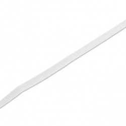 POWERTECH δεματικά καλωδίων TIES-041, 150x2.5mm, λευκά, 100τμχ