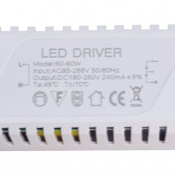LED Driver SPHLL-DRIVER-001, 60-80W, 3x4x12cm